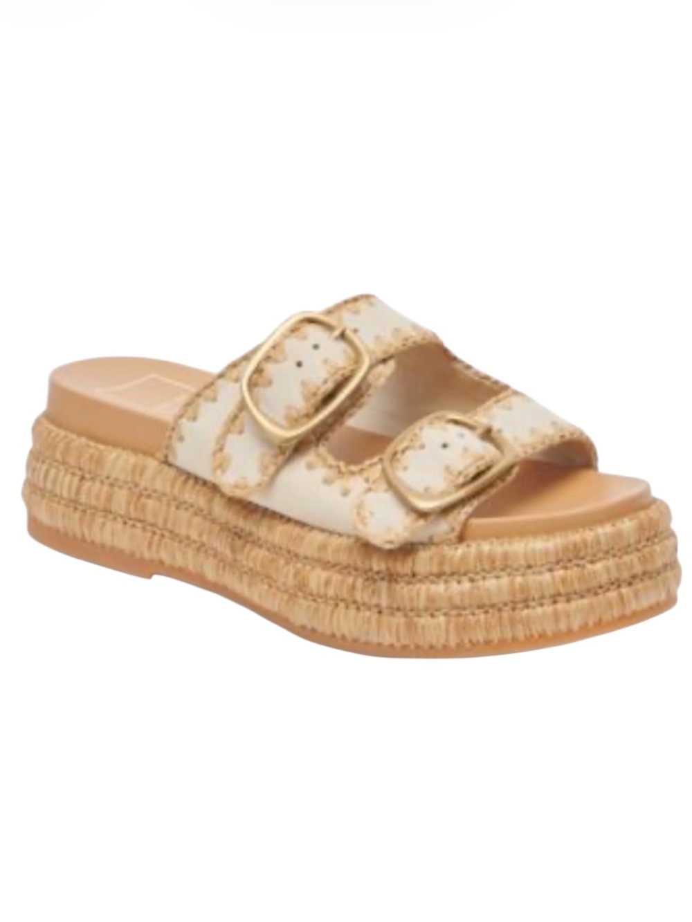 Dolce Vita Wanika Platform Sandals In Sand Size 10